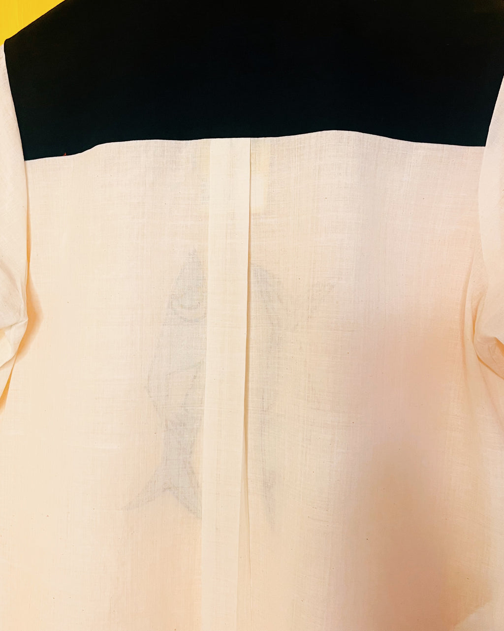 Aradhana - Black and White Shirt Dress (Size -M) - Anuradha Ramam