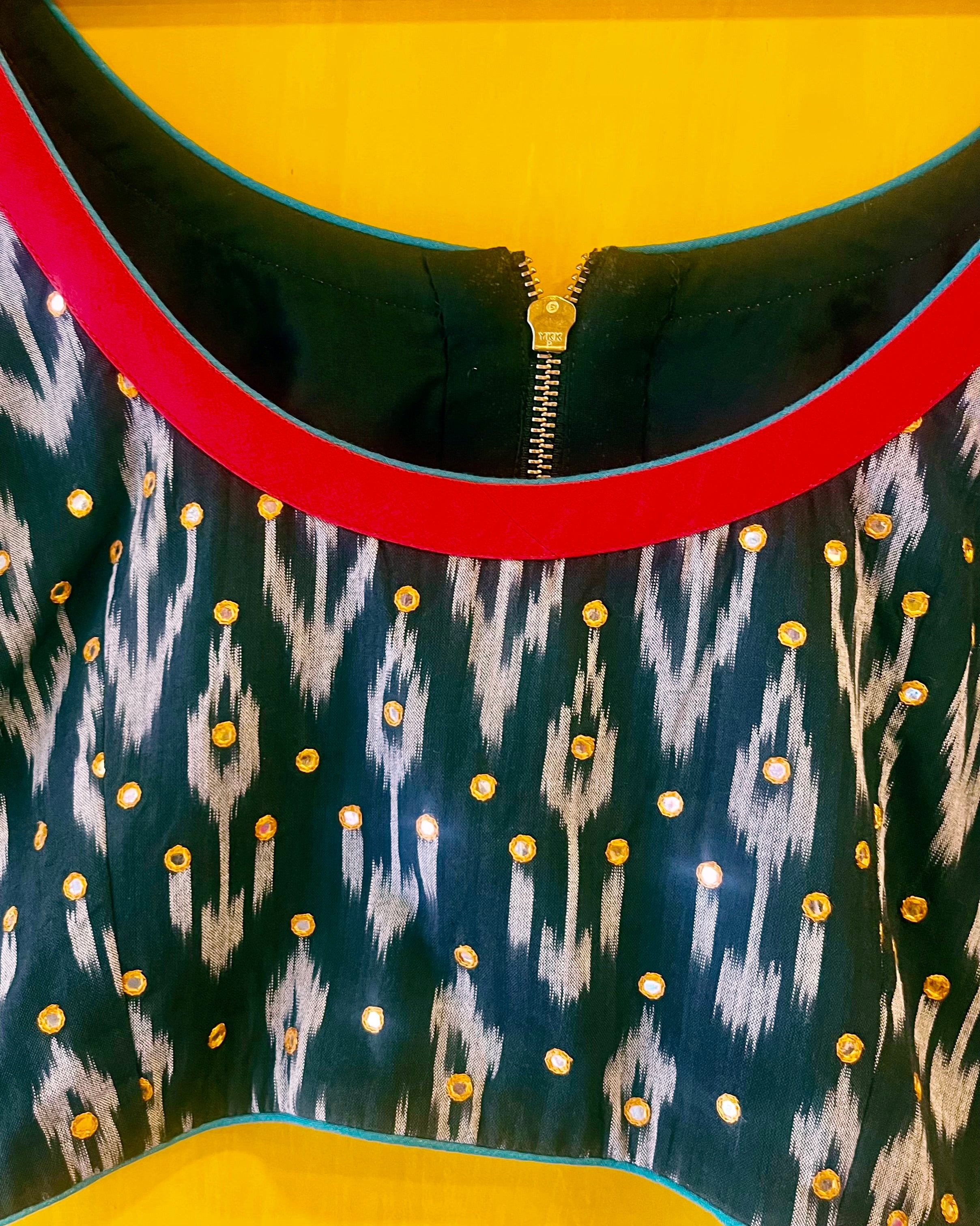 Sana Saree Blouse (Size - M) - Anuradha Ramam