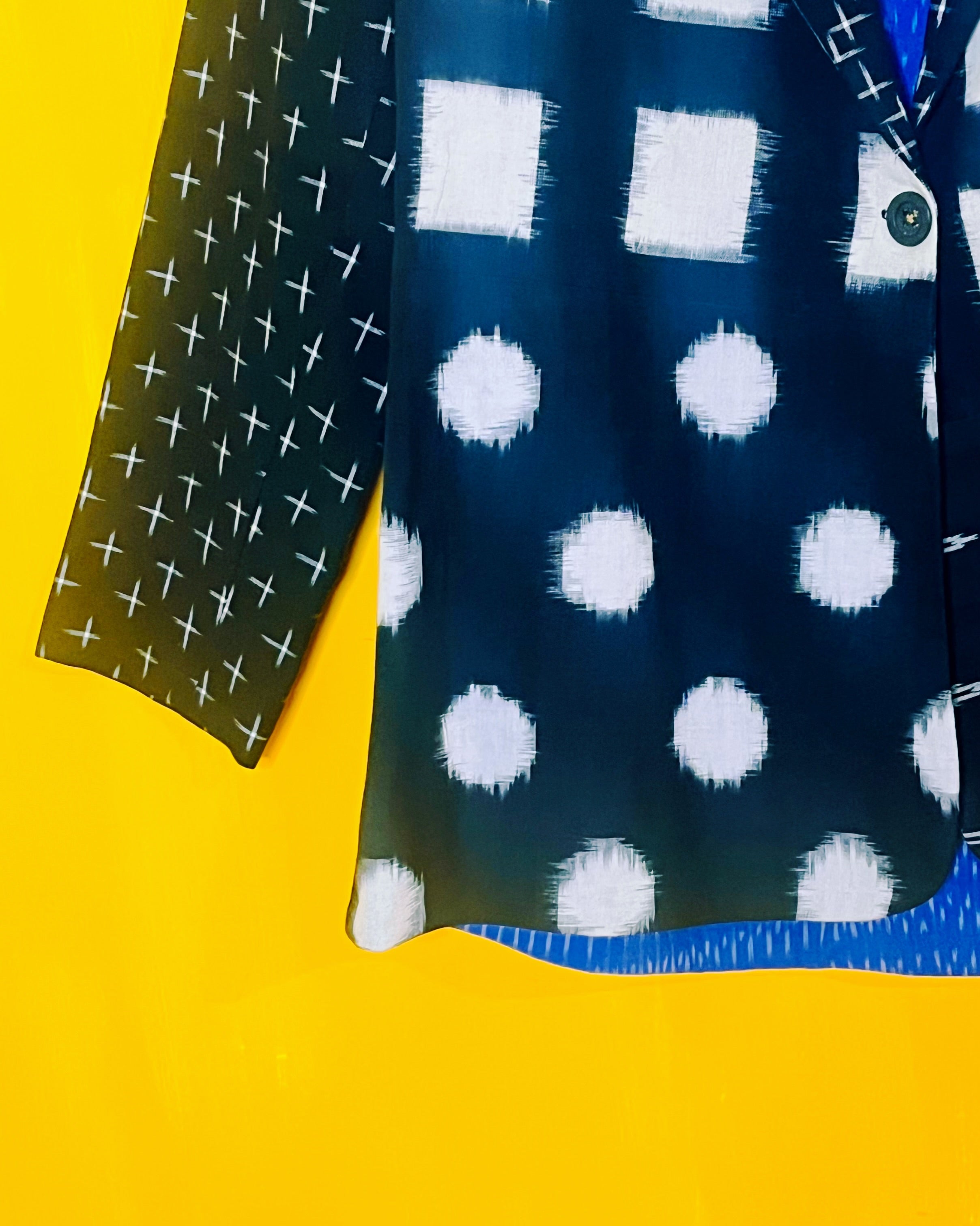 Ikat Jacket - Divya ( Size - M) - Anuradha Ramam