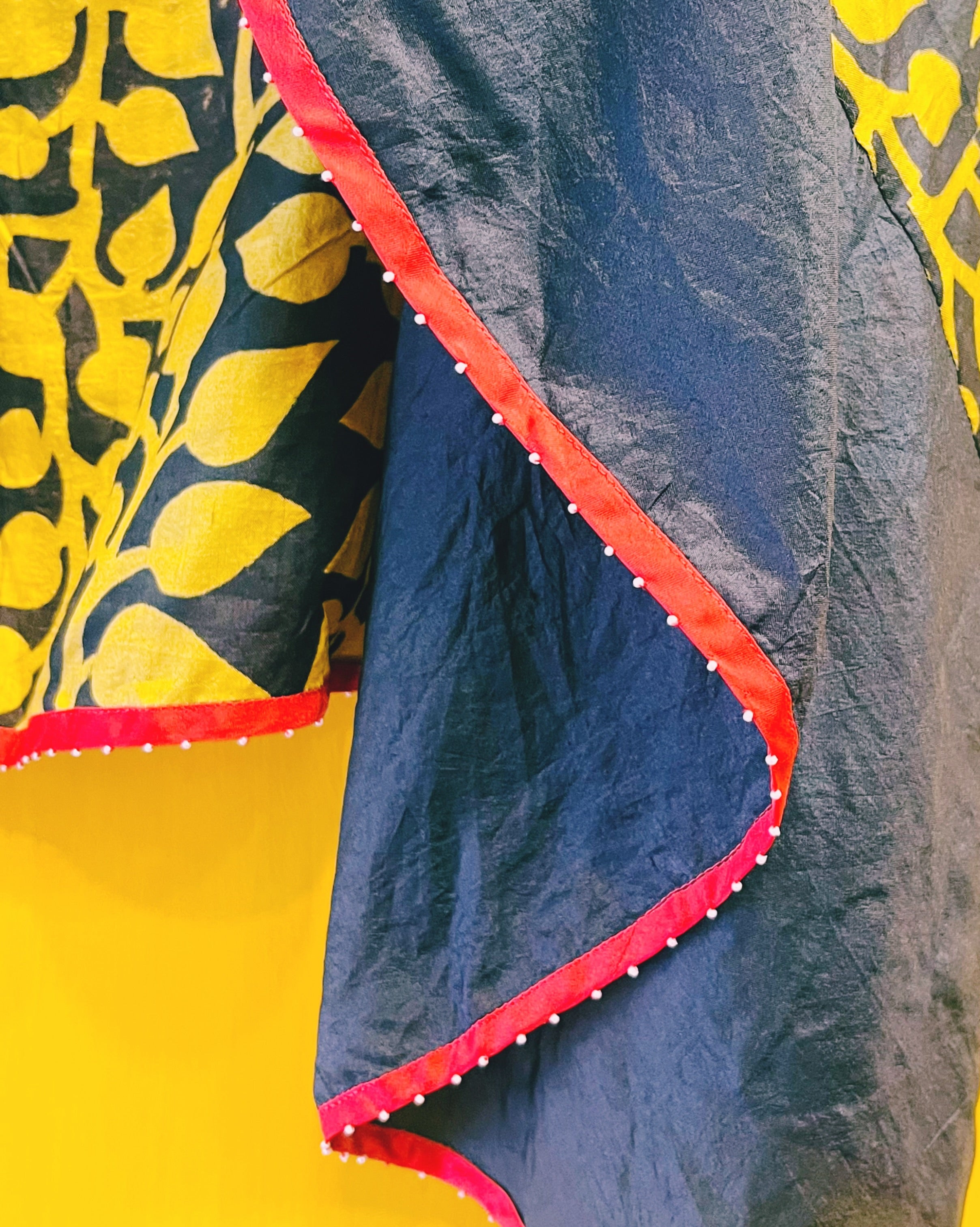 Silk Shrug - Darika( Free Size) - Anuradha Ramam