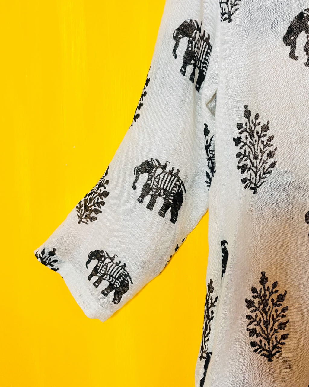 Linen Shrug/Jacket - Ishita ( Size - L) - Anuradha Ramam