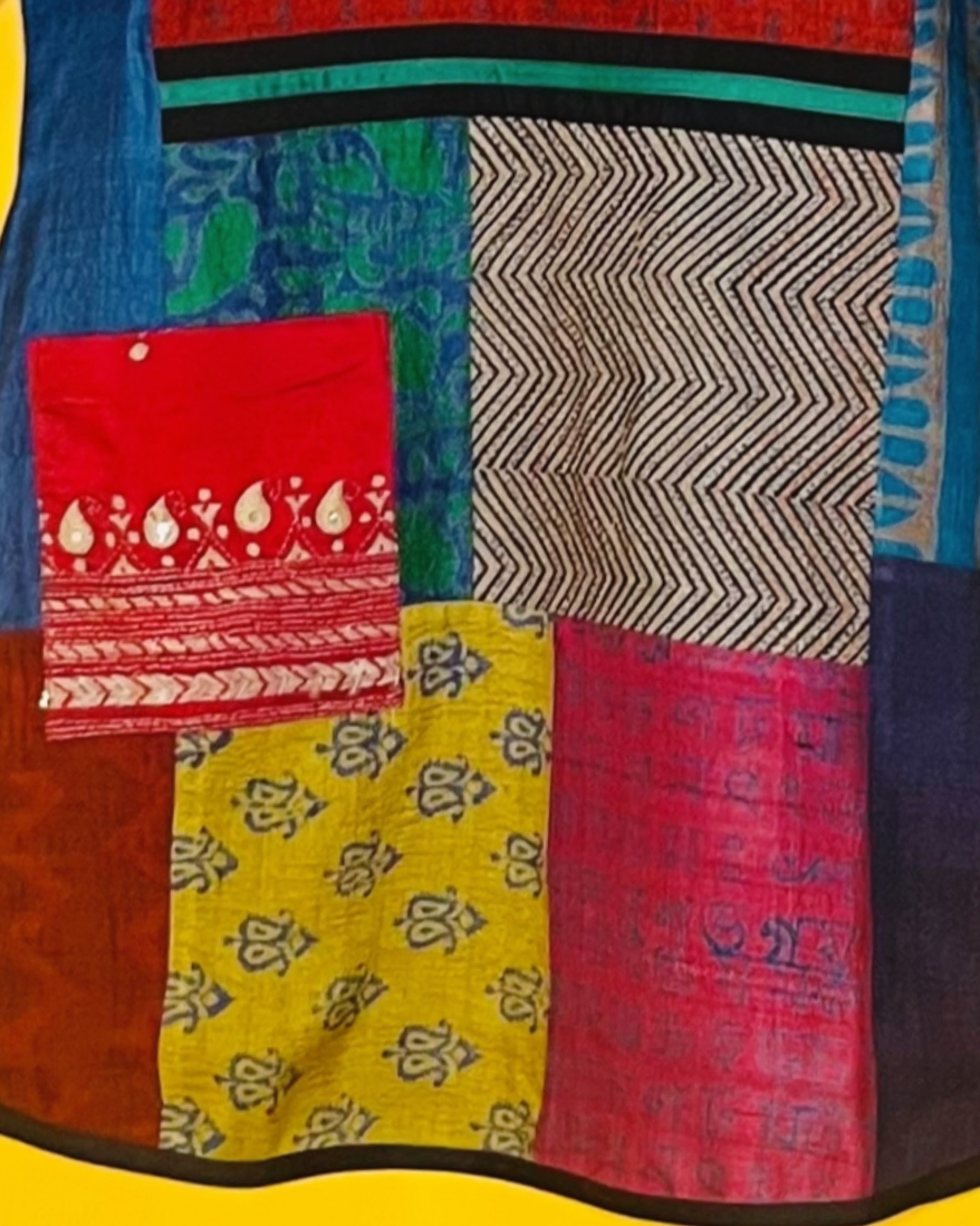 Tussar Silk Top - Ekta (Size - S) - Anuradha Ramam