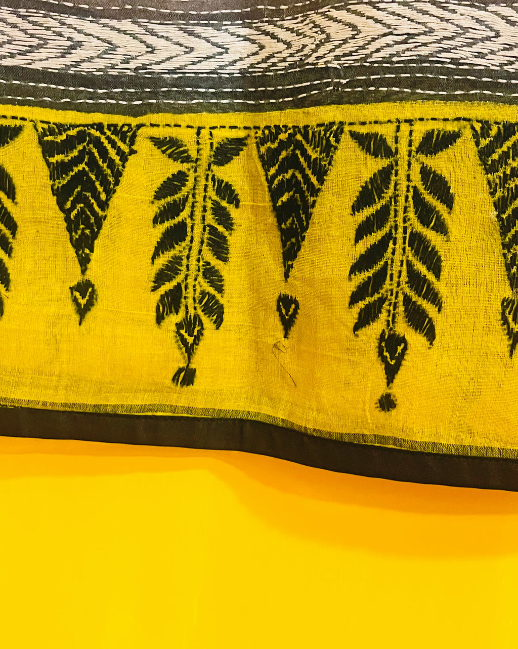 Printed & Embroidered Dupatta - Amba - Anuradha Ramam