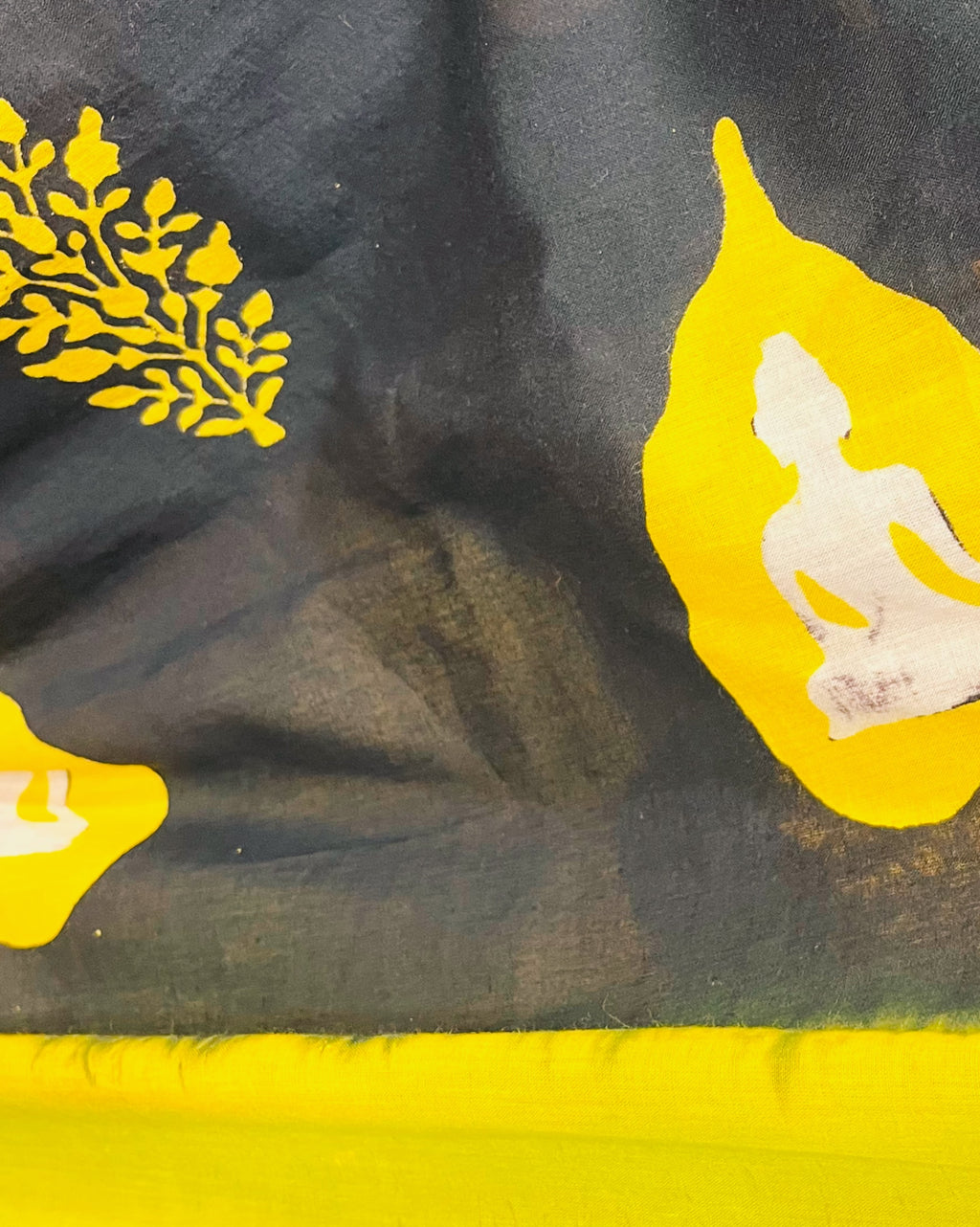 Discharge Printed Saree - Jyotsna - Anuradha Ramam