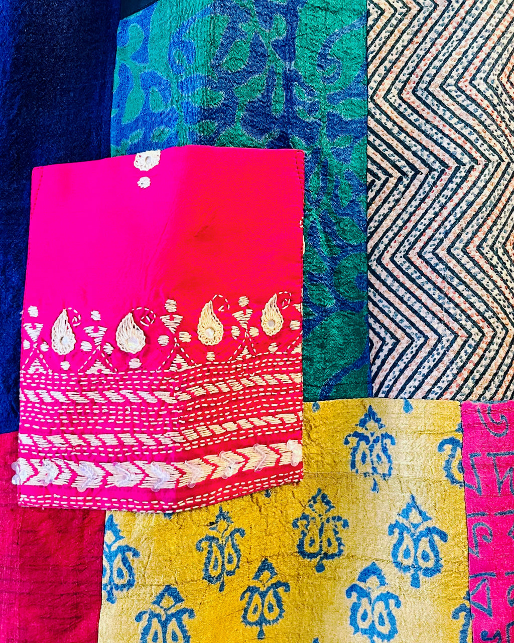 Tussar Silk Top - Surina (Size - M) - Anuradha Ramam