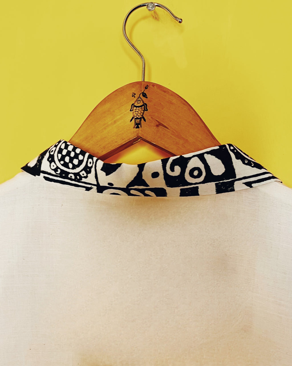 Offwhite  Shirt Dress - Niranjana  Size - M) - Anuradha Ramam