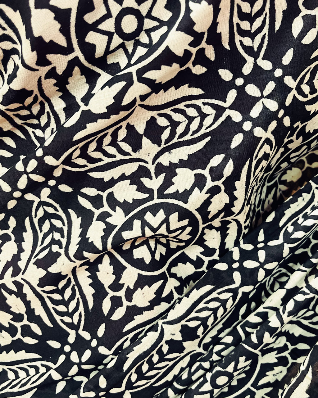 Discharge Printed Saree - Chandrika - Anuradha Ramam