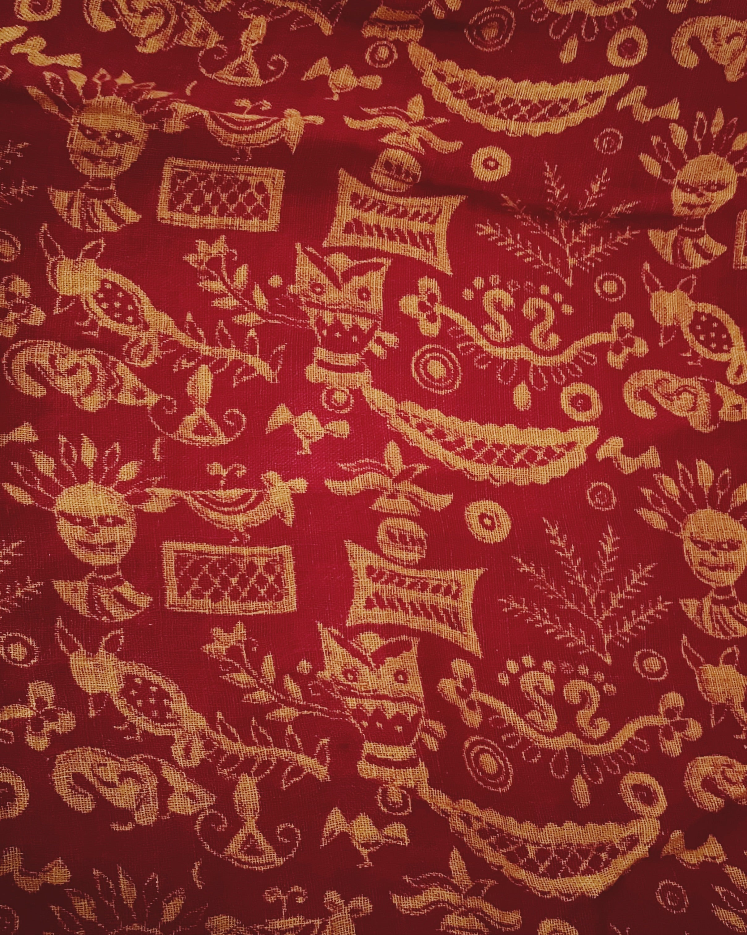 Discharge Printed Saree - Jaya - Anuradha Ramam