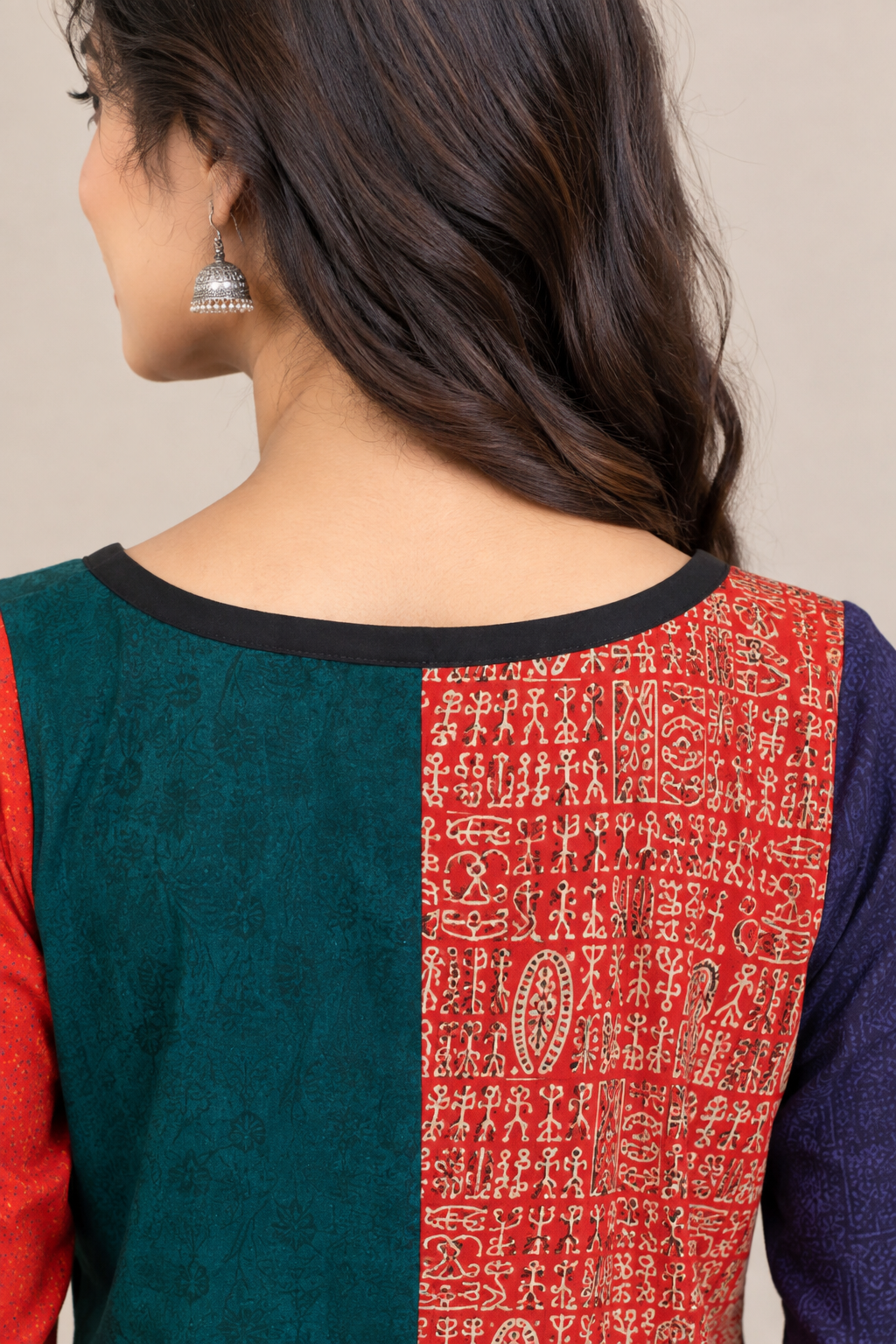Tussar Silk Top - Ekta (Size - S)
