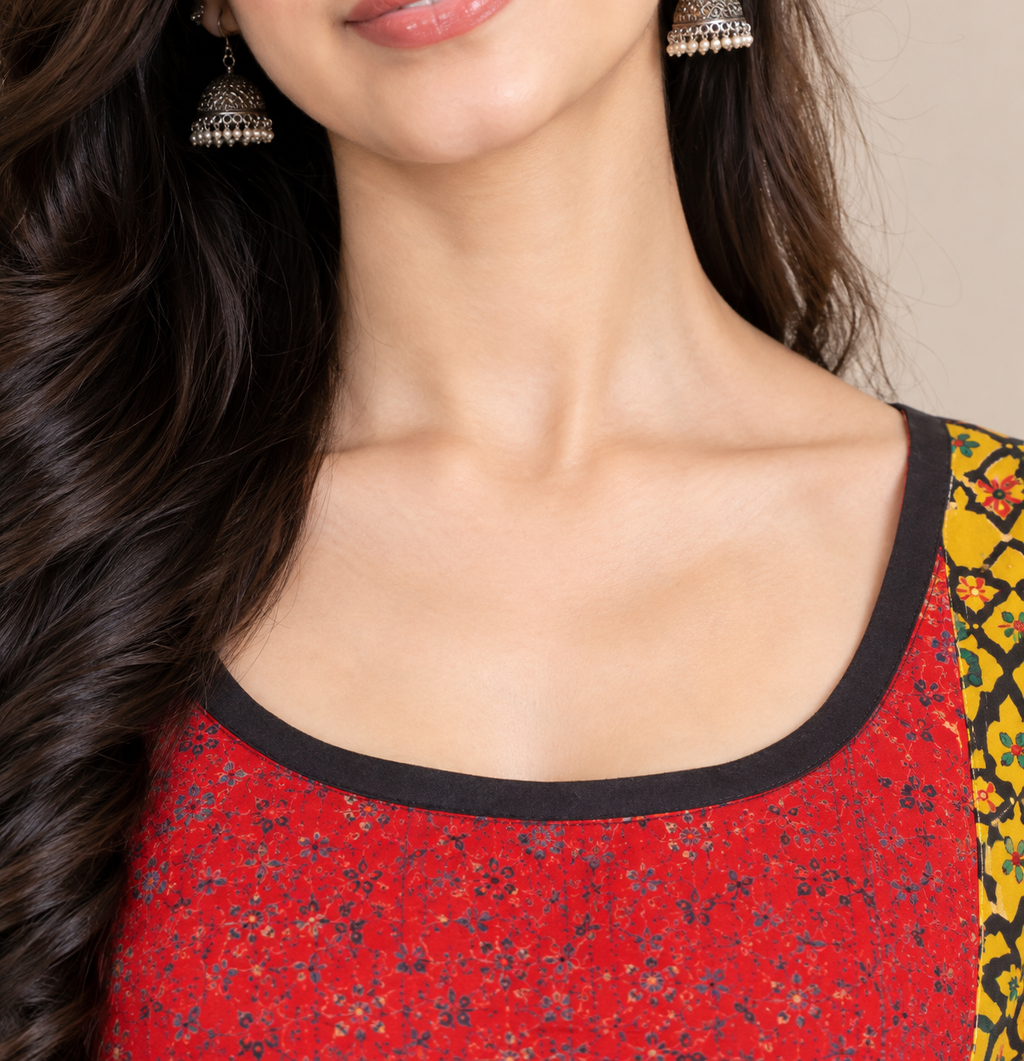 Silk Top - Eesha (Size - L)