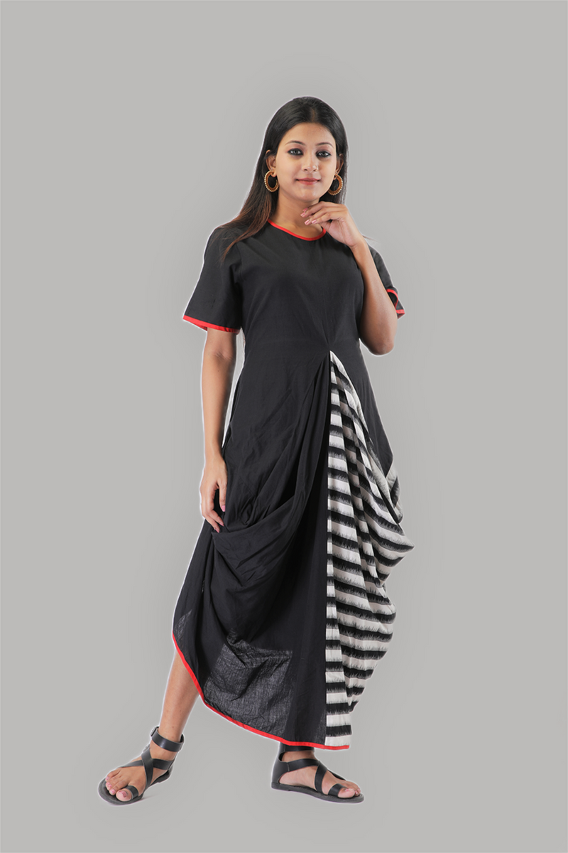 Ira, Cowl dress - Anuradha Ramam