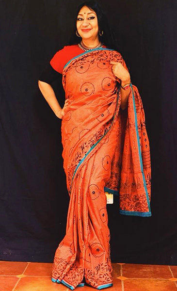 Santara Saree - Anuradha Ramam