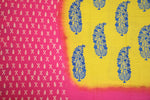 Vaani - Woven Mulmul Handblock Printed Saree