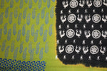 Urmila - Woven Mulmul Handblock Printed Saree