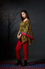 Red Ikat Trousers - Anuradha Ramam