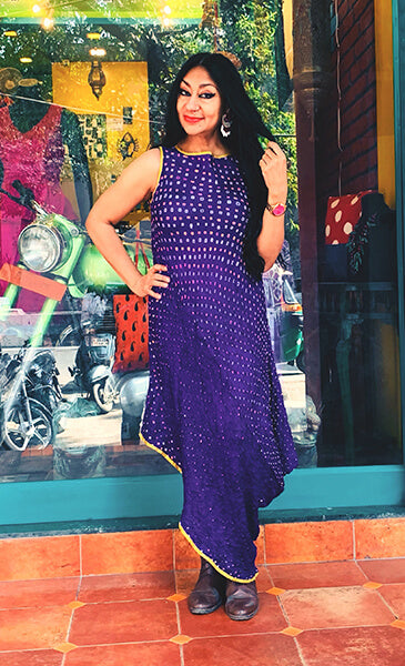 Manjukeshi Dress - Anuradha Ramam